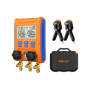 MANOMETRO DIGITAL ELITECH C/VALIJA Y MANGUERA - BLUETOOTH
